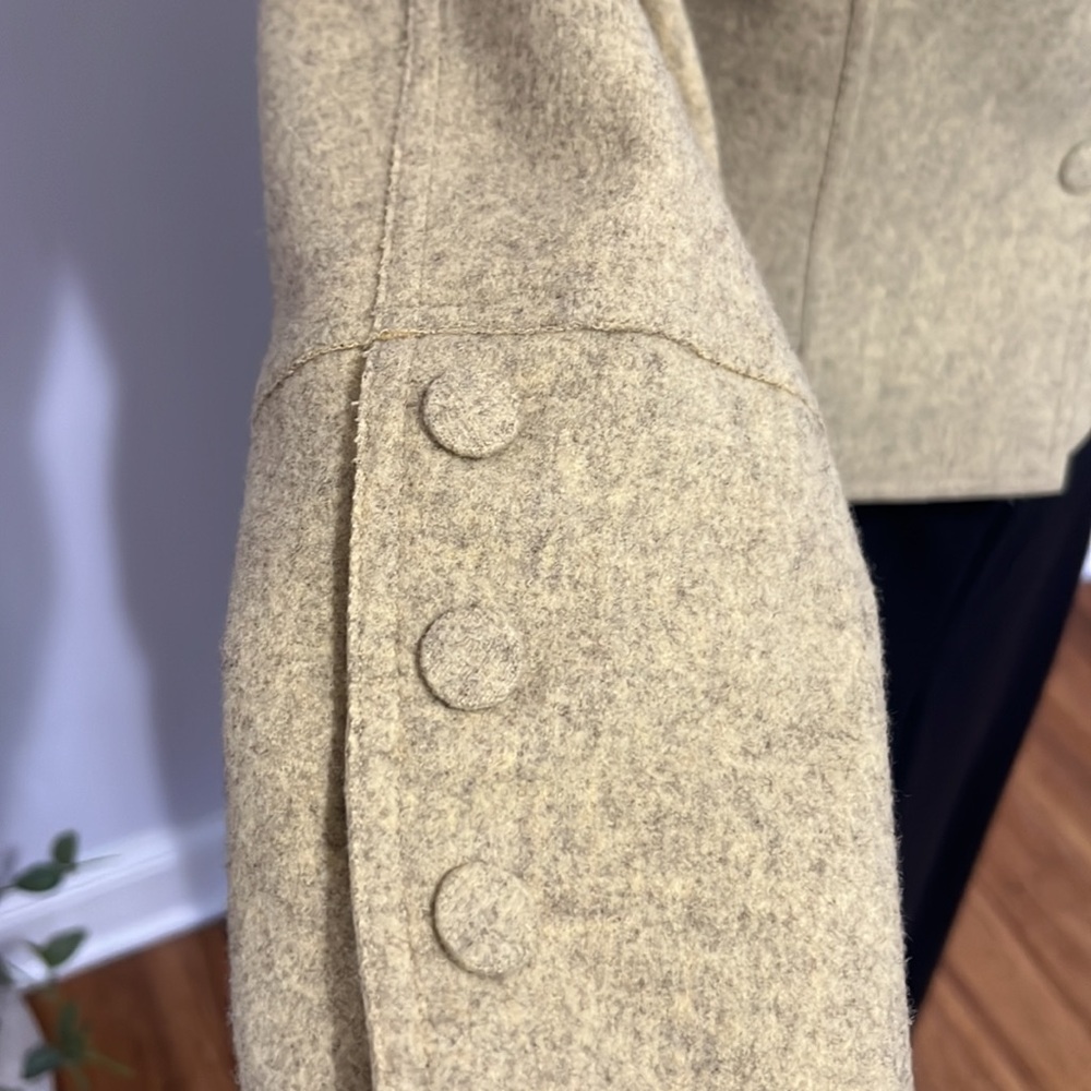 Green wool jacket - Picture 5 of 8